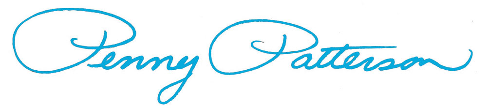 Penny's signature